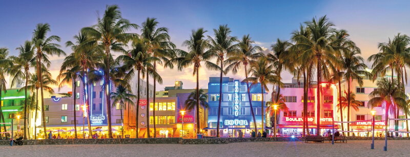 Ocean Drive 1000 dielikov Panorama