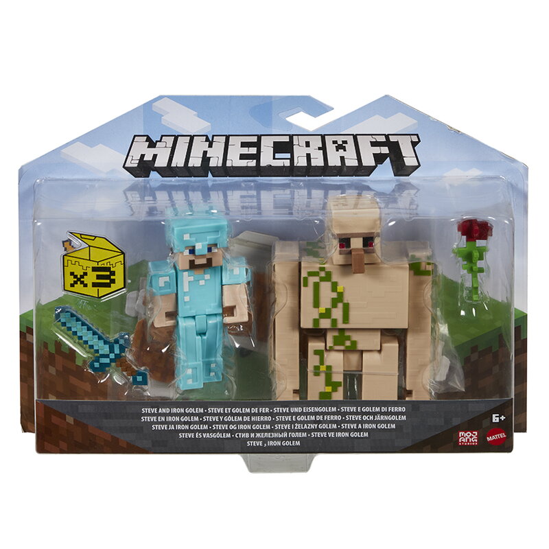 Minecraft  8 cm figúrka dvojbalenie asst