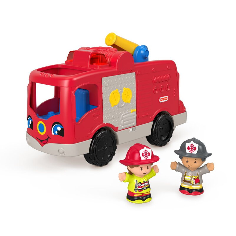 Fisher Price Little People HASIČSKÉ AUTO CZ/SK/ENG/HU/PL