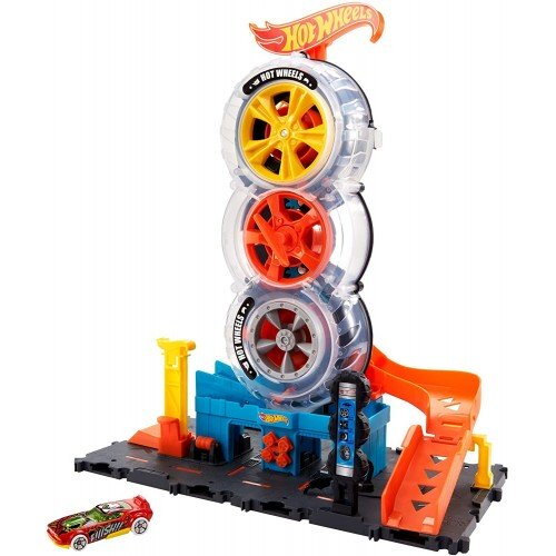 Hot Wheels CitySuperpneu obchod