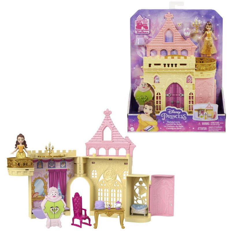 Disney Princess malá bábika a magické prekvapenie herný set asst