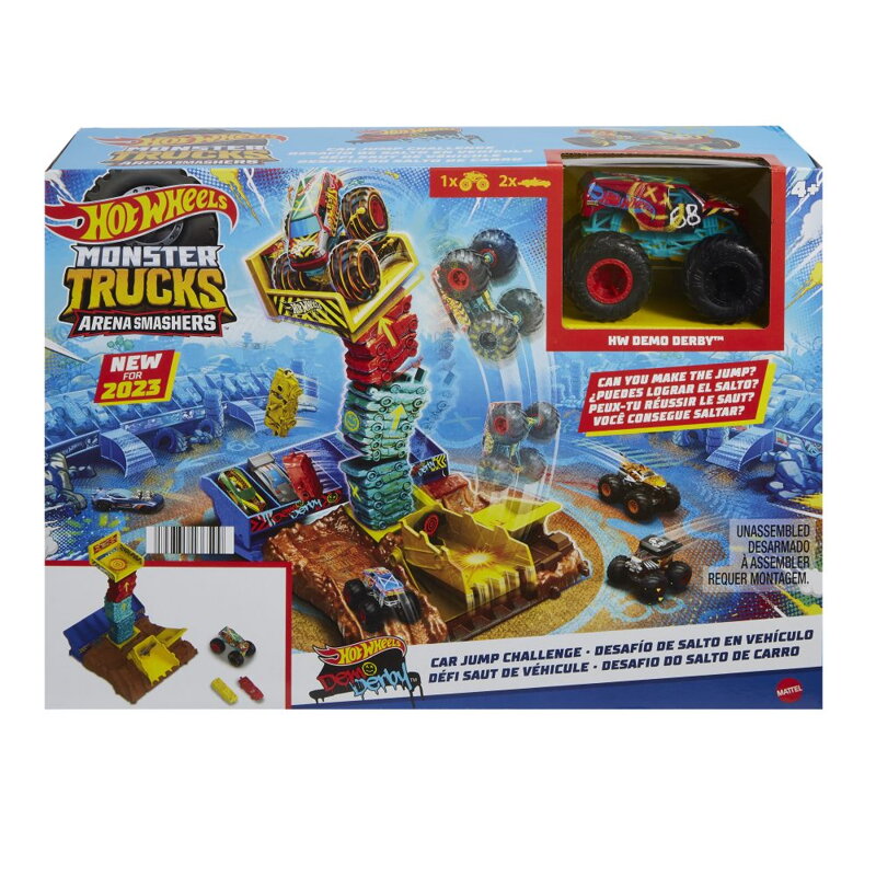 Hot Wheels Monster trucks aréna: semifinále herný set asst
