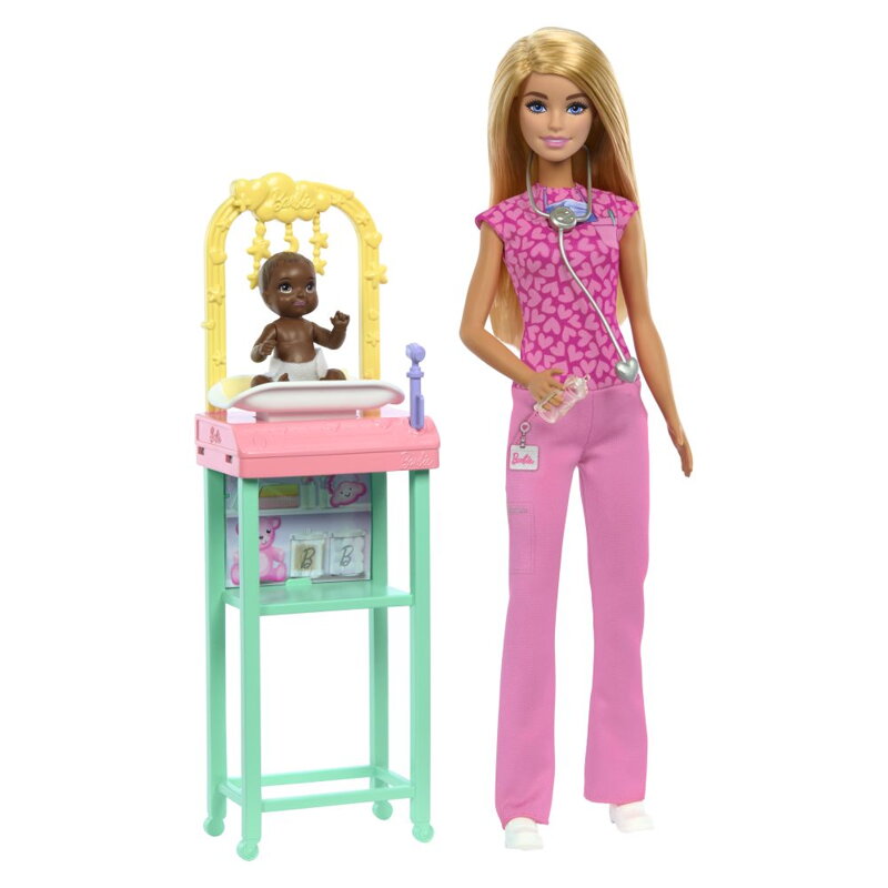 Barbie herný set povolanie - PEDIATRIČKA