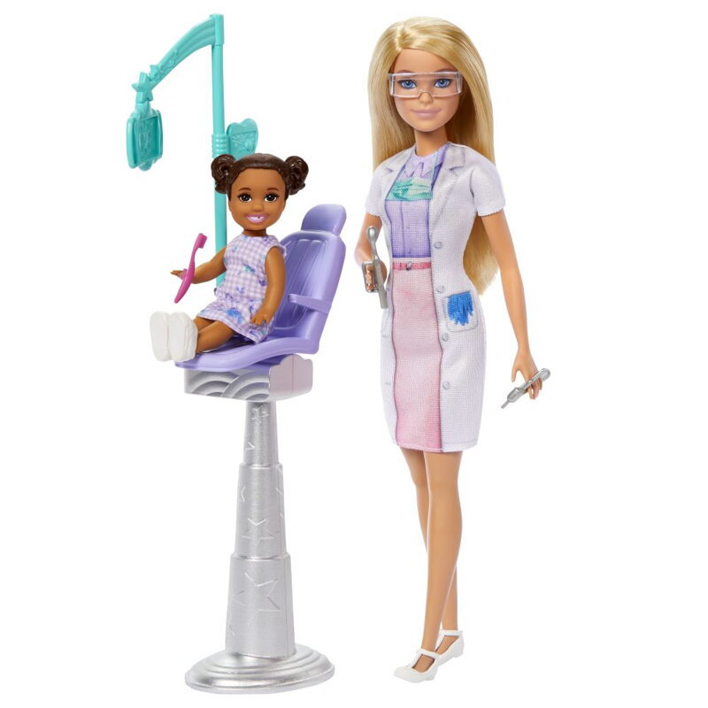 Barbie herný set povolanie - ZUBÁRKA