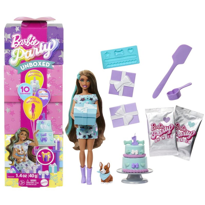 Barbie party  REVEAL Barbie - TYRKYSOVÁ