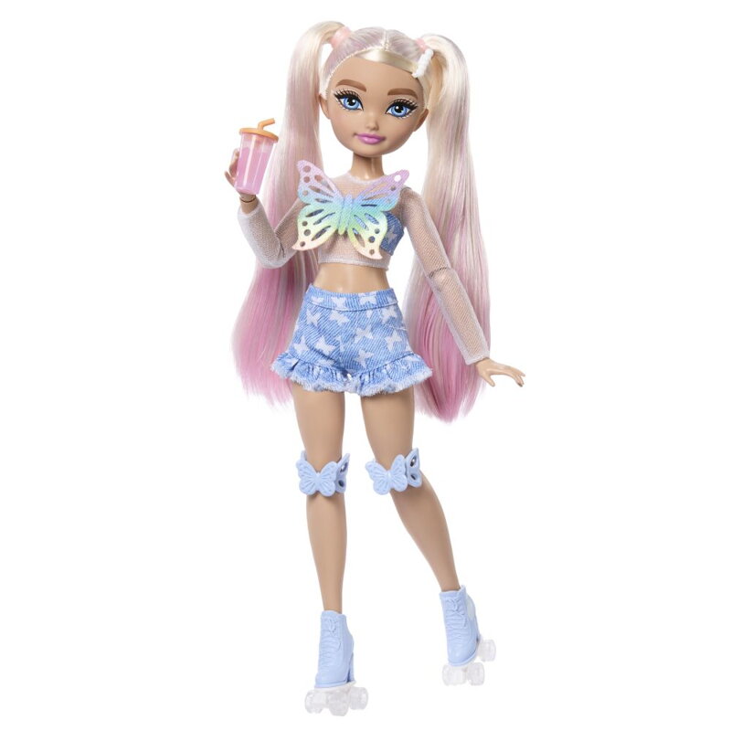 Barbie dream Besties bábika na kolieskových korčuliach - MALIBU
