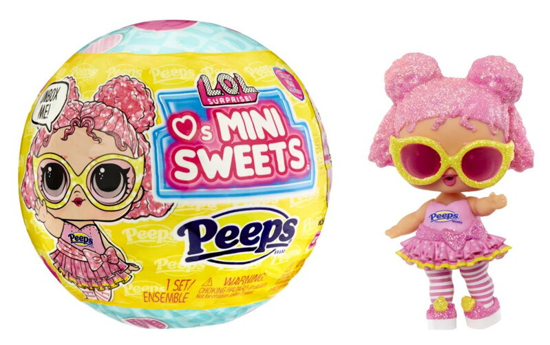 L.O.L. Surprise! Loves PEEPS bábika - Fluff Chick
