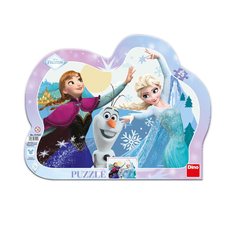 ANNA A ELZA TANČIA 25 kontúra Puzzle