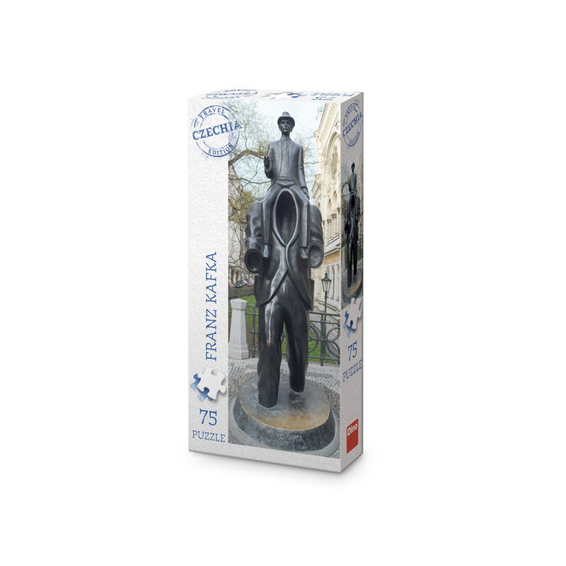 POMNÍK FRANZIE KAFČKY 75 panoramic Puzzle TRAVEL