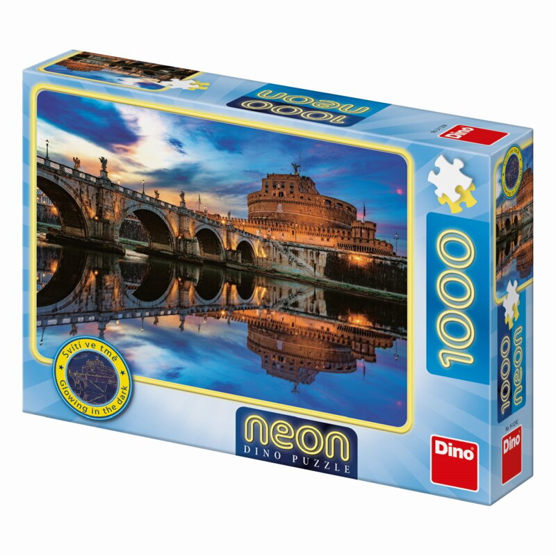 ANJELSKÝ HRAD 1000 neon Puzzle