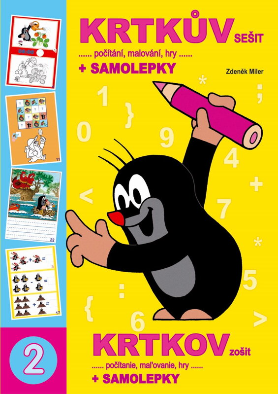 Activity book A4 - Krtkov zošit