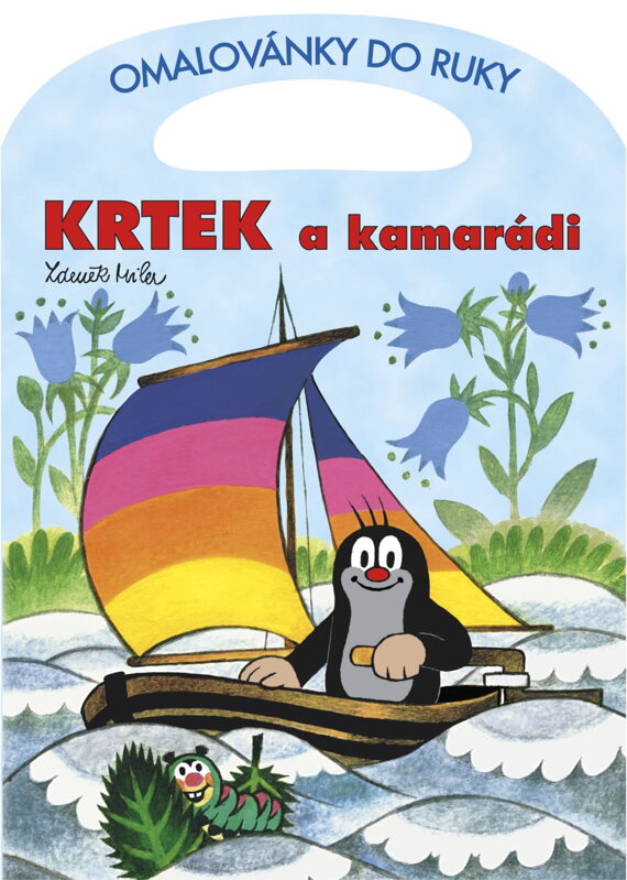 Omaľovanky do ruky A4 - Krtko a kamaráti
