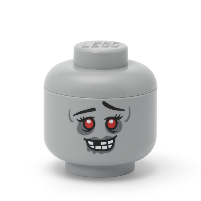 LEGO úložná hlava (mini) - zombie