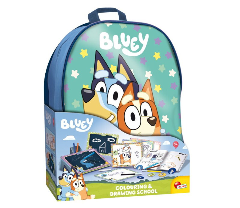 BLUEY škola kreslení