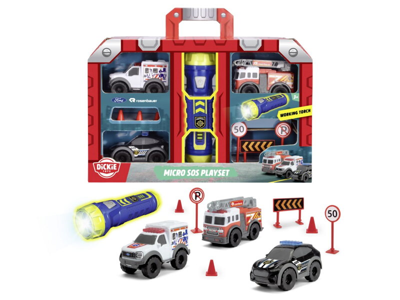 SOS Mikro Set s baterkou 9 cm