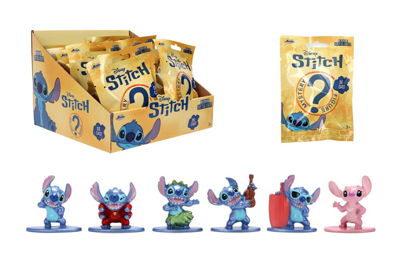 Stitch Nanofigúrka v sáčku, DP24, 6 druhov