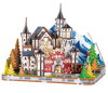 2Kids Toys 3D drevená skladačka Miniatúrna scéna Zámok Neuschwanstein