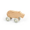 Bigjigs Toys Zvieratko na kolieskach Safari Hroch