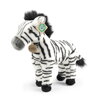 Rappa Plyšová zebra stojaca 30 cm ECO-FRIENDLY