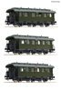 Roco Súprava 3 ks osobných vagónov PKP - 6200059