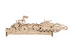 Ugears 3D drevené mechanické puzzle Brave UA Tractor