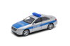 Welly 2016 Mercedes-Benz  E-Class POLIZEI 1:34 strieborný s modrým pruhom