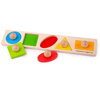 Bigjigs Toys Vkladacie puzzle Tvary