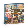 Galison Fóliové puzzle Joy Laforme Vianočné trhy 1000 dielikov