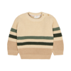 Svetrík pletený Warm Taupe veľ. 80