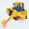 Bruder 2428 Traktor JCB 4CX čelný nakladač + bager