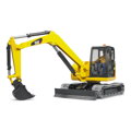 Bruder 2466 Minibager CAT s figúrkou