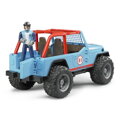 Bruder 2541 Modré auto JEEP s vodičom