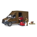 Bruder 2678 Dodávka UPS MB Sprinter s figúrkou a príslušenstvom
