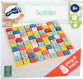 Drevené sudoku pre deti farebné