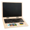Drevený laptop s magnetickou obrazovkou
