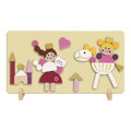 Detoa Magnetické puzzle Princezné
