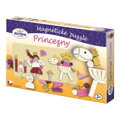 Detoa Magnetické puzzle Princezné