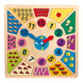 Vkladacie výučbové puzzle - Nauč sa hodiny