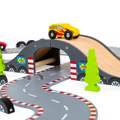 Bigjigs Rail Drevená autodráha závodný deň - poškodený obal