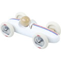 Vilac Drevené auto veľké Grand Prix, vintage biele