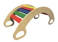 2Kids Toys Montessori dúhová hojdačka veľká