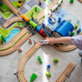 2Kids Toys Vláčikodráha Mesto a Dedina 200 dielov