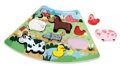 2Kids Toys Drevené puzzle Veselá farma prepojiteľné