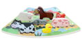 2Kids Toys Drevené puzzle Veselá farma prepojiteľné