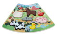 2Kids Toys Drevené puzzle Kruh prepojiteľné 6 v 1