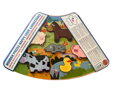 2Kids Toys Drevené puzzle Veselá farma prepojiteľné