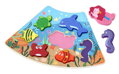 2Kids Toys Drevené puzzle Podvodný svet prepojiteľné