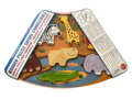 2Kids Toys Drevené puzzle Safari prepojiteľné
