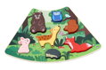 2Kids Toys Drevené puzzle Kruh prepojiteľné 6 v 1