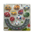 2Kids Toys Balančné puzzle City 2 v 1